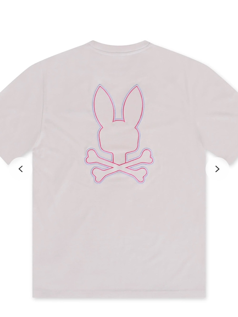 PSYCHO WASTERLO BACK GRAPHIC TEE - NATURAL LINEN